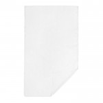Toalla de microfibra ideal para deporte de poliéster 190 g/m2 color blanco segunda vista