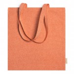 Bolsa de algodón reciclado a color resistente 8kg 120 g/m2 Eco Recycle color amarillo segunda vista de uso