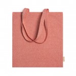 Bolsa de algodón reciclado a color resistente 8kg 120 g/m2 Eco Recycle color rojo segunda vista