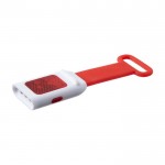 Luz LED para la bicicleta con correa de silicona para sujeción color rojo primera vista