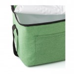 Bolsa nevera de poliéster para 6 latas con correa ajustable segunda vista