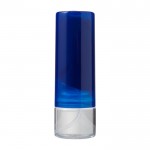 Spray para limpiar lentes y pantallas con paño de microfibra color azul tercera vista