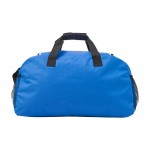 Bolsa de deporte o viaje de poliéster con bolsillo frontal y superior color azul ultramarino primera vista