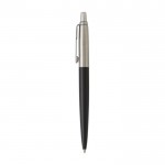 Bolígrafo de acero inoxidable Parker Jotter Core tinta azul color negro segunda vista