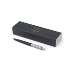 Bolígrafo de acero inoxidable Parker Jotter Core tinta azul primera vista