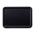 Estuche de metal para personalizar con 52 naipes de juego color negro primera vista