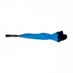 Paraguas manual reversible de doble tela con 8 paneles Ø107 color azul claro primera vista