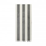 Toalla de playa algodón 450 gr y 80 x 180 cm color gris