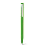 Bolígrafo corporativo de atractivo diseño color verde claro