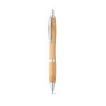 Bolígrafo de bambú y metal color natural segunda vista