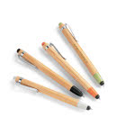 Bolígrafos táctiles para personalizar madera