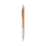 Bolígrafo de bambú personalizado color natural