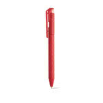 Bolígrafo de publicidad geométrico color rojo
