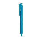 Bolígrafo de publicidad geométrico color azul claro