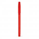 Bolígrafo barato con cuerpo de color color rojo