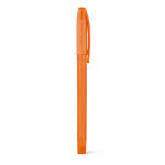 Bolígrafo barato con cuerpo de color color naranja