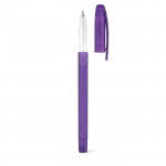 Bolígrafo barato con cuerpo de color color violeta