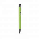 Bolígrafo de aluminio con cuerpo de color color verde claro