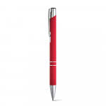 Bolígrafos aluminio merchandising rojo