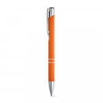 Bolígrafos aluminio propaganda naranja