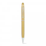 Bolígrafos con puntero publicitarios dorado
