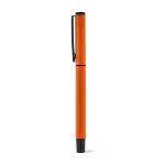 Coloridos bolígrafos con mucha energía color naranja