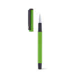 Coloridos bolígrafos con mucha energía color verde claro segunda vista