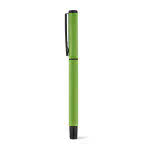 Coloridos bolígrafos con mucha energía color verde claro