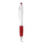 Bolígrafos plástico merchandising rojo