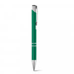 Bolígrafo aluminio publicitario verde