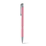 Bolígrafo metálico promocional rosa