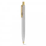 Bolígrafos metálicos para empresas color dorado