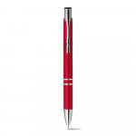 Bolígrafos metálicos personalizados color rojo