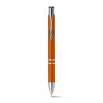 Bolígrafos metálicos personalizados color naranja