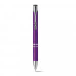 Bolígrafos metálicos personalizados color violeta