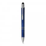 Bolígrafos con logotipo iluminado color azul real