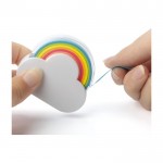 Dispensador en forma de nube de cinta para marcar de distintos colores color blanco quinta vista