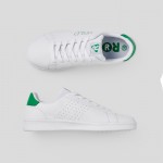 Zapatillas deportivas con estilo clásico y suela de goma Roly Direct color verde vista detalle 1