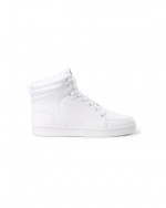 Zapatilla casual con lengüeta y cierre de cordones planos Roly Direct color blanco segunda vista