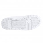 Bamba casual con suela de goma y lengüeta microperforada Roly Direct color blanco vista detalle 2