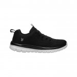 Zapato deportivo ligero cómodo con suela de goma flexible Roly Direct color negro segunda vista