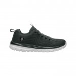 Zapato deportivo ligero cómodo con suela de goma flexible Roly Direct color gris topo segunda vista