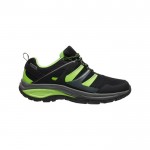 Zapatillas ideales para trekking con función impermeable Roly Direct color verde fluorescente segunda vista