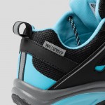 Zapatillas ideales para trekking con función impermeable Roly Direct color turquesa vista detalle 1