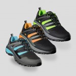 Zapatillas ideales para trekking con función impermeable Roly Direct color turquesa vista detalle 2