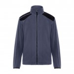 Chaqueta polar laboral de poliéster en colores mixtos 220 g/m2 Roly Terrano color negro segunda vista