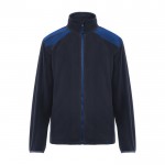 Chaqueta polar laboral de poliéster en colores mixtos 220 g/m2 Roly Terrano color azul real segunda vista