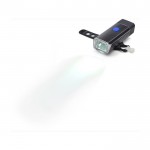 Luz COB para el manillar de la bicicleta con carga USB color negro séptima vista