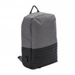 Mochila antirrobo con espalda y tirantes acolchados para PC 15” color gris segunda vista