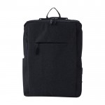 Mochila ejecutiva de poliéster para portátil con USB 15'' Activewear color negro primera vista
